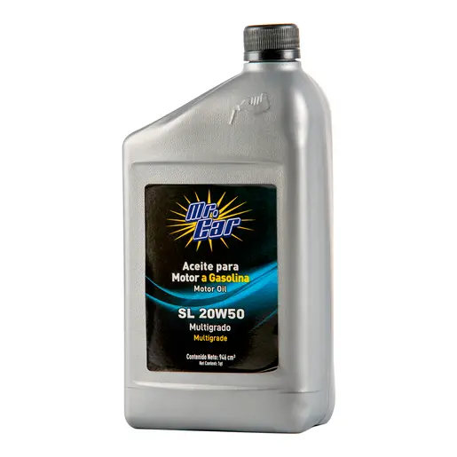 ACEITE SL 20W50 MULTIGRADO Mr.CAR (QTS)