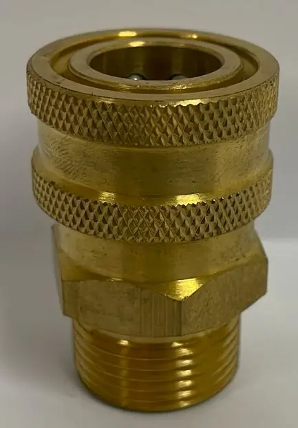 ACOPLE RAPIDO HEMBRA 3/8" HIDROLAVADORA ROSCA MACHO M22