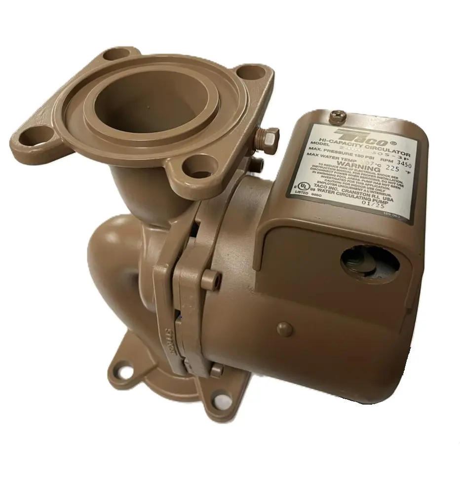 BOMBA RECIRCULACION AGUA CALIENTE 2400-60S 1/6HP 120/240V TACO
