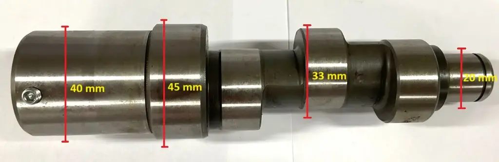 CIGUEÑAL HIDROLAVADORA 1" RSV4G35 4G40 SXMV4G35