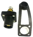 CONECTOR CAMLOK CHASIS MACHO NEGRO STEM