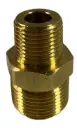 NIPLE HEXAGONAL 3/8" M X M22 M BRONCE