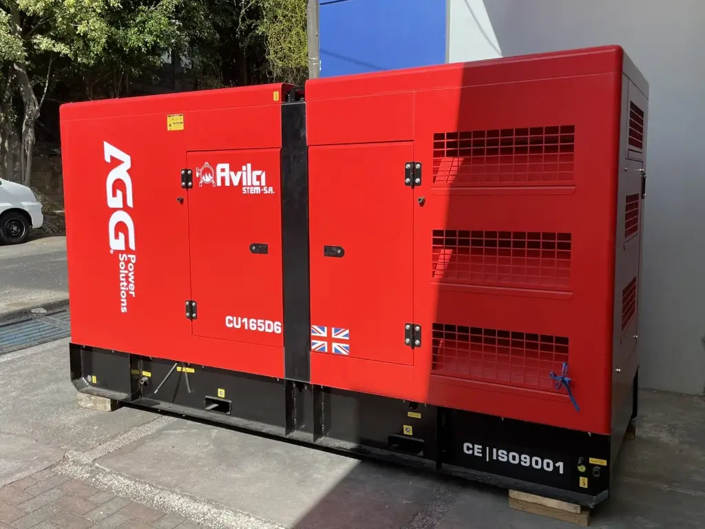PLANTA ELECT 165KVA 3F 120/208V CU165D6L AGG