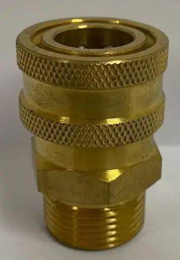 [154-01-107] ACOPLE RAPIDO HEMBRA 3/8" HIDROLAVADORA ROSCA MACHO M22